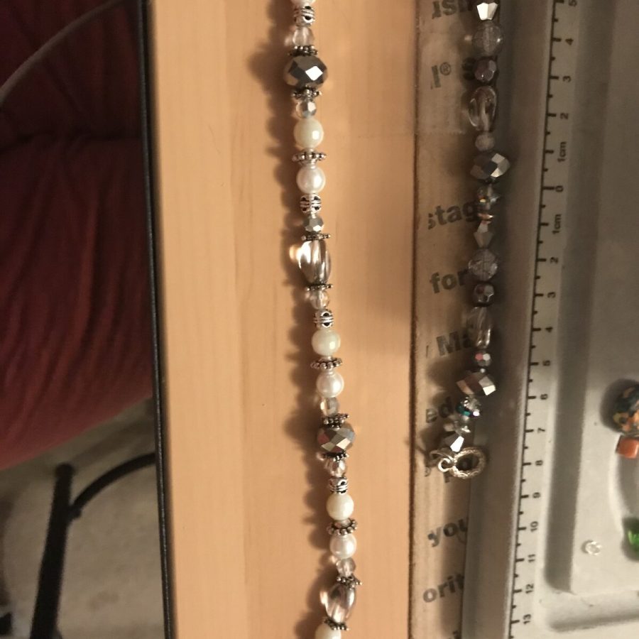 Pearl & Silver Bracelet — handmade by Kristin Cogan, Cogan Couture